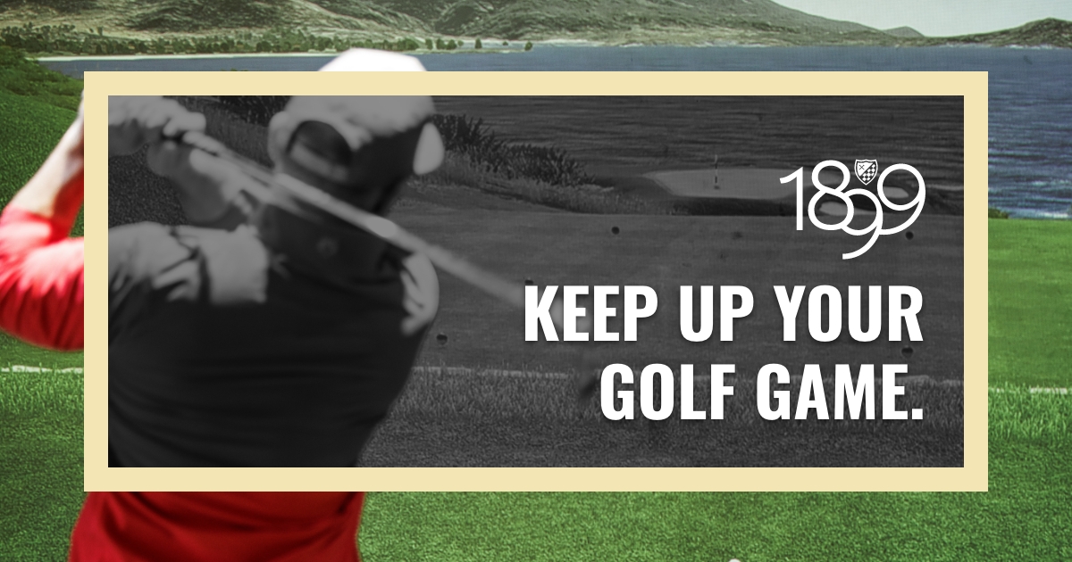Keep up your golf game